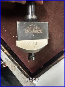 MACHINIST GrnFlCb TOOLS LATHE MILL Criterion Adjustable Boring Head S 2B
