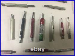 MACHINIST LATHE TOOL MILL Lot of No Go NoGo Plug Gages E