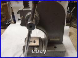 MACHINIST LATHE TOOL MILL Machinist Arbor Press f/