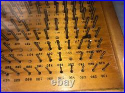 MACHINIST LATHE TOOL MILL Machinist Set of Pin Gages Gauge Plus 061 250 ShX