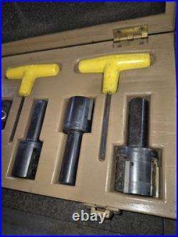 MACHINIST LATHE TOOLS MILL Kennemetal Indexable End Mill Shell Mill Cutters ShB
