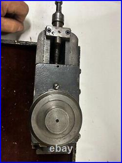 MACHINIST OfCe LATHE MILL Atlas No 10 501 Lathe Milling Attachment No Vise