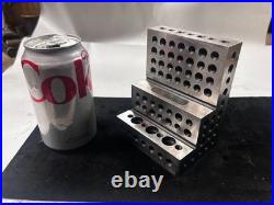 MACHINIST OfCe LATHE MILL Large Tool Maker Ground Right Angle Tomb Stone Fixture