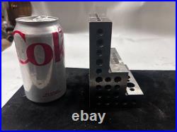 MACHINIST OfCe LATHE MILL Large Tool Maker Ground Right Angle Tomb Stone Fixture