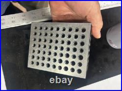 MACHINIST OfCe LATHE MILL Large Tool Maker Ground Right Angle Tomb Stone Fixture