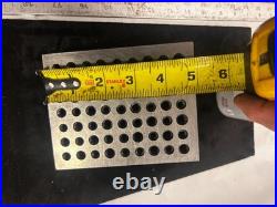 MACHINIST OfCe LATHE MILL Large Tool Maker Ground Right Angle Tomb Stone Fixture