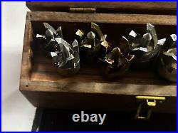 MACHINIST OfCe LATHE MILL Machinist Set of Roto Bor End Mill Cutter Tools