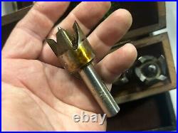 MACHINIST OfCe LATHE MILL Machinist Set of Roto Bor End Mill Cutter Tools