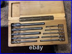 MACHINIST OfCe TOOLS LATHE MILL Set of Yankee Corp Counterbore End Mills in Case