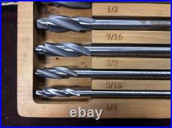MACHINIST OfCe TOOLS LATHE MILL Set of Yankee Corp Counterbore End Mills in Case