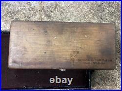 MACHINIST OfCe TOOLS LATHE MILL Set of Yankee Corp Counterbore End Mills in Case