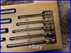 MACHINIST OfCe TOOLS LATHE MILL Set of Yankee Corp Counterbore End Mills in Case