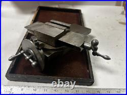 MACHINIST OfCe TOOLS LATHE Watchmakers Lathe Precision Cross Slide Sloan Chace b