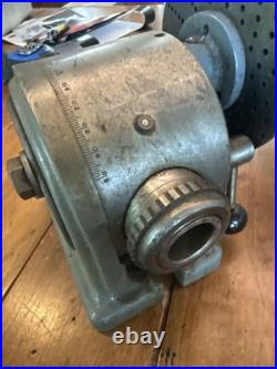 MACHINIST TOOL LATHE MILL L W Chuck Co Indexer Dividing Head 6 Toledo USA