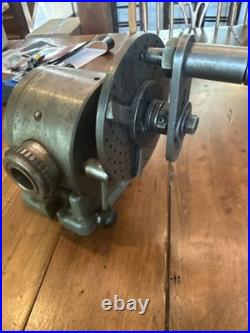 MACHINIST TOOL LATHE MILL L W Chuck Co Indexer Dividing Head 6 Toledo USA