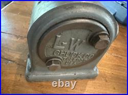 MACHINIST TOOL LATHE MILL L W Chuck Co Indexer Dividing Head 6 Toledo USA