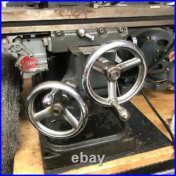 MACHINIST TOOL LATHE Machinist Vintage Atlas MF Mill Milling Machine InVs