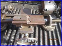 MACHINIST TOOL LATHE Small Vintage Lorch Watch Makers Jewelers Lathe