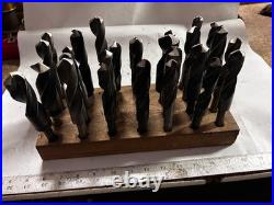 MACHINIST TOOLS LATHE MILL Machinist Large Selection of Deming Drills in Holder