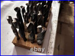 MACHINIST TOOLS LATHE MILL Machinist Large Selection of Deming Drills in Holder