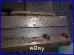 MACHINIST TOOLS LATHE MILL Machinist South Bend 42 Flame Hardened Ways Bed