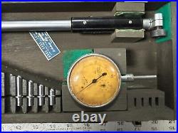 MACHINIST TpCb TOOL LATHE MILL Mitutoyo Bore Gage with Ames Dial Indicator