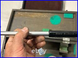 MACHINIST TpCb TOOL LATHE MILL Mitutoyo Bore Gage with Ames Dial Indicator