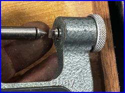 MACHINIST TpCb TOOLS LATHe MILL Brown & Sharpe 210 1 Thread Micrometer Anvil