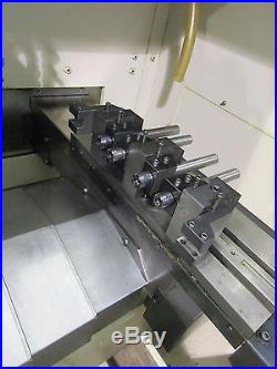 MIYANO GN-4 CNC Gang Tool Chucker & Bar Machine (Lathe) 4,000-rpm with FANUC Ctrl