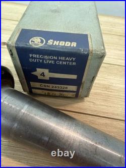 Machinist Lathe Tool SKODA 4MT Heavy Duty Live Center 4 Part CSN243328 In Box