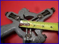 Machinist Tool 10 Lathe Steady Rest, Modified to fit Atlas/Craftsman