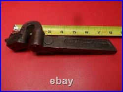 Machinist Tool Cleveland National Metal Shaper Cut Off/Forming Tool Holder-Rare