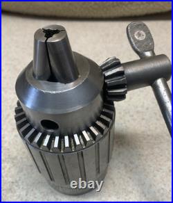 Machinist Tool Used Jacobs 59B Headstock Chuck 1-1/2-8 TPI South Bend Lathe
