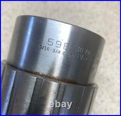 Machinist Tool Used Jacobs 59B Headstock Chuck 1-1/2-8 TPI South Bend Lathe