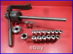 Machinist Tools Logan 10 Lathe Model 200 Lever Collet Closer & Collets