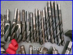 Machinist Tools Lot Bundle CNC Lathe Drill Bits, Chucks, Etc