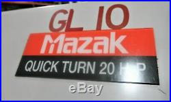 Mazak Quick Turn 20 HP CNC Lathe 1998 M plus Control, Tool Setter (2/2)