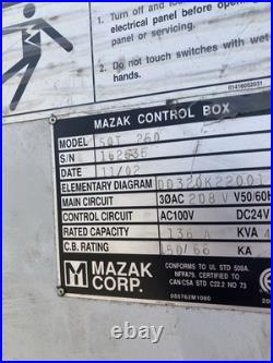 Mazak SQT 250 OD Turning Bar Holder 1 Inch Lathe Tool Used CNC Quick Turn 250