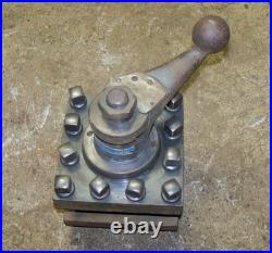 McCrosky 5-1/2 Quick Change Tool Post Holder Metal Lathe, 4-Way, 5.5, 11.55
