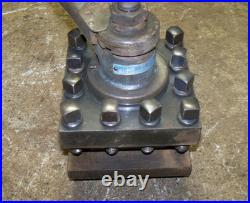 McCrosky 5-1/2 Quick Change Tool Post Holder Metal Lathe, 4-Way, 5.5, 11.55