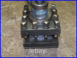 McCrosky 5-1/2 Quick Change Tool Post Holder Metal Lathe, 4-Way, 5.5, 11.55