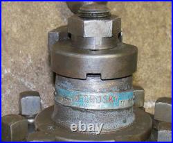 McCrosky 5-1/2 Quick Change Tool Post Holder Metal Lathe, 4-Way, 5.5, 11.55