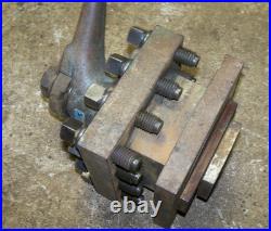 McCrosky 5-1/2 Quick Change Tool Post Holder Metal Lathe, 4-Way, 5.5, 11.55