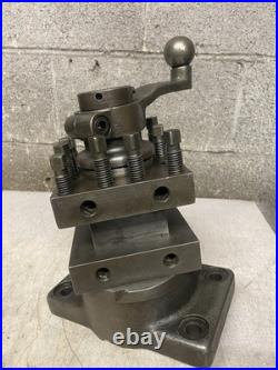 McCrosky Enco Square Turret Tool Post Large Lathe Clausing Colchester Leblond