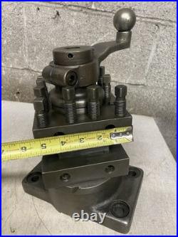 McCrosky Enco Square Turret Tool Post Large Lathe Clausing Colchester Leblond