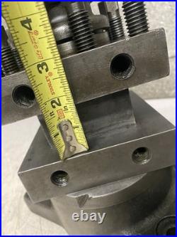 McCrosky Enco Square Turret Tool Post Large Lathe Clausing Colchester Leblond