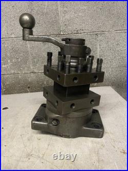McCrosky Enco Square Turret Tool Post Large Lathe Clausing Colchester Leblond