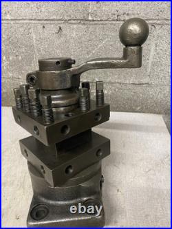 McCrosky Enco Square Turret Tool Post Large Lathe Clausing Colchester Leblond