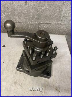 McCrosky Enco Square Turret Tool Post Large Lathe Clausing Colchester Leblond