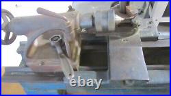 Metal Logan Lathe, 42L x 32W x 16H, blue color